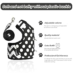 Yizhi Miaow Cat Harness and Leash for Walking
