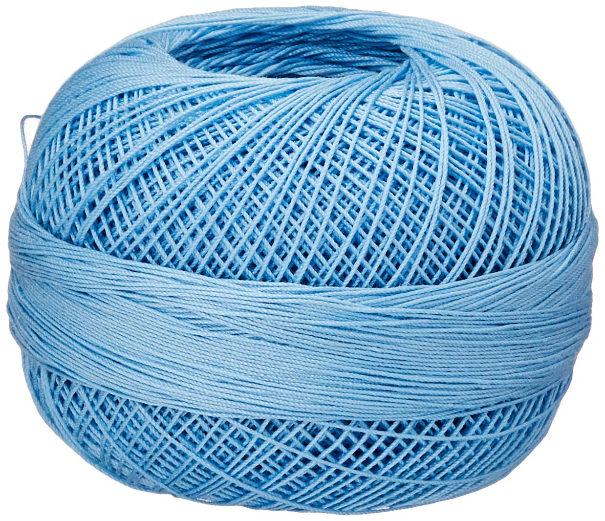 Lizbeth Handy Hands Premium Cotton Thread, Size 40, Sky Blue Light