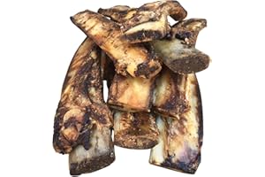 K9 Connoisseur Beef Marrow Rib Dog Bones Long Lasting 8 to 10 Inch Long - USA Made Single Ingredient for Medium Dogs Upto 50 Pounds - 8 Pack