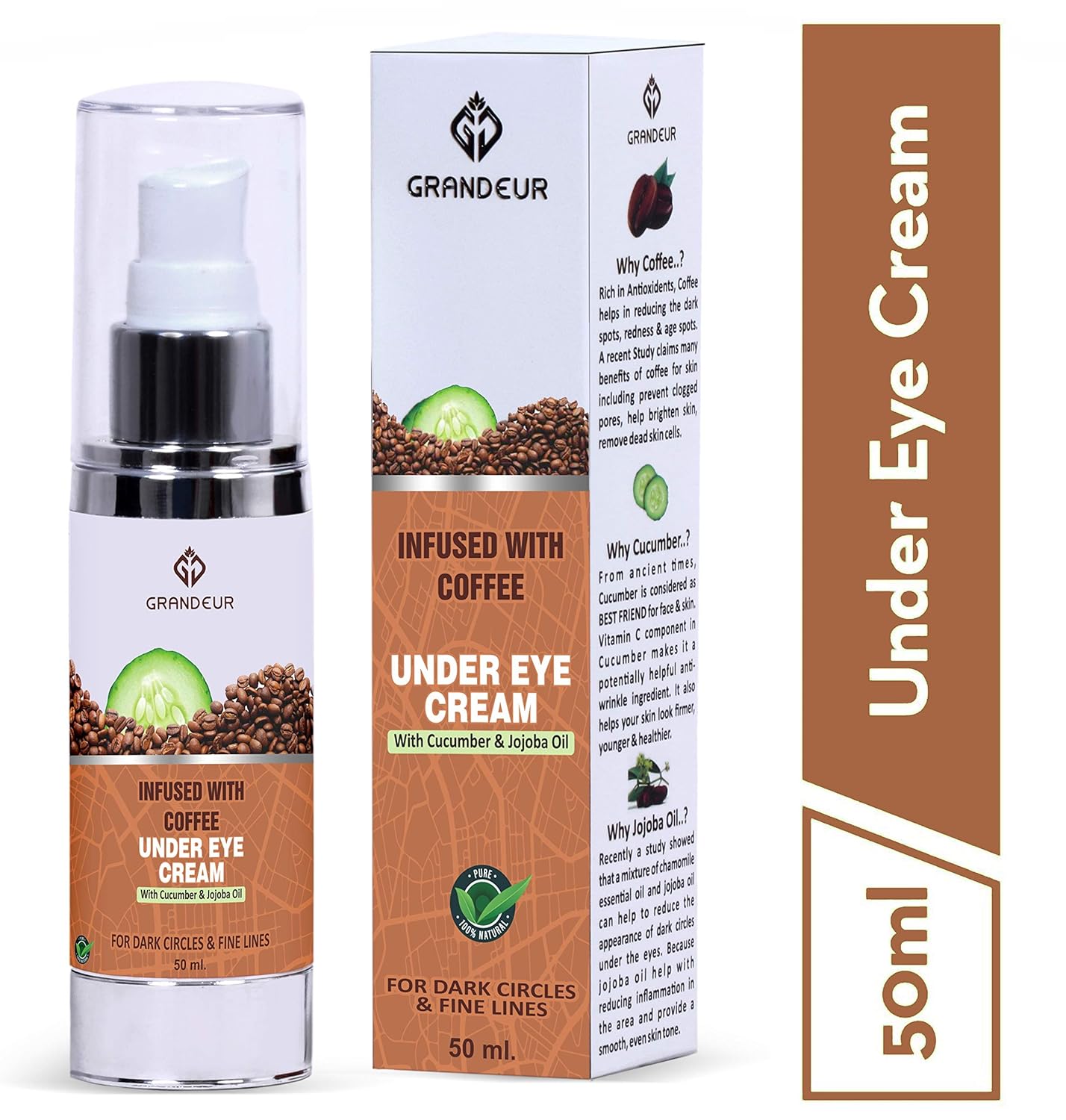 coffee under eye cream