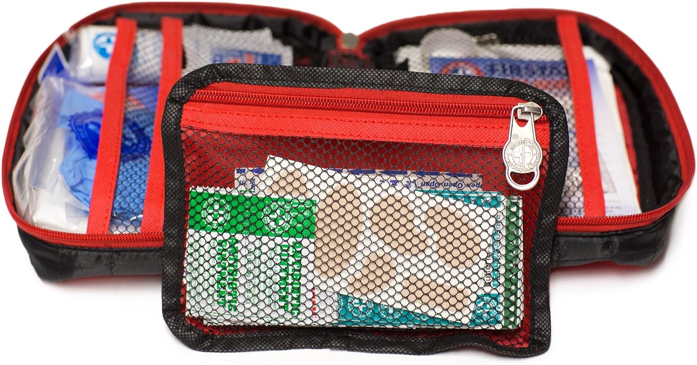 200 Piece Value First Aid Kit with Bonus Removable Mini First Aid Kit: Health & Personal Care