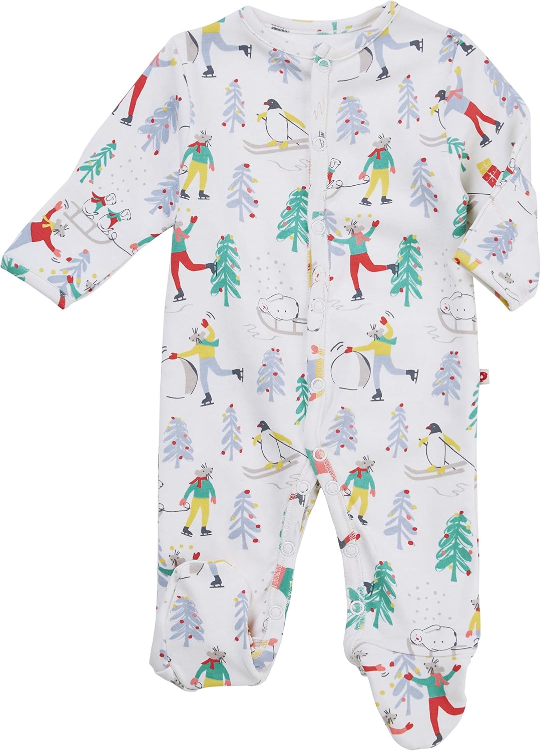 newborn christmas sleepsuit