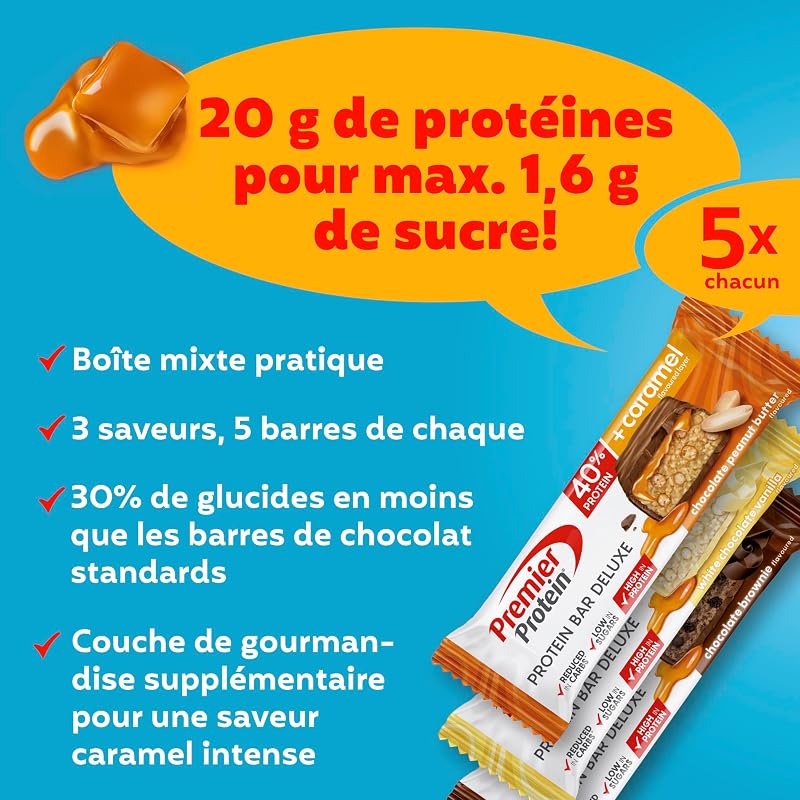 - Bar Deluxe 40% - Multiflavourbox - 15x50g