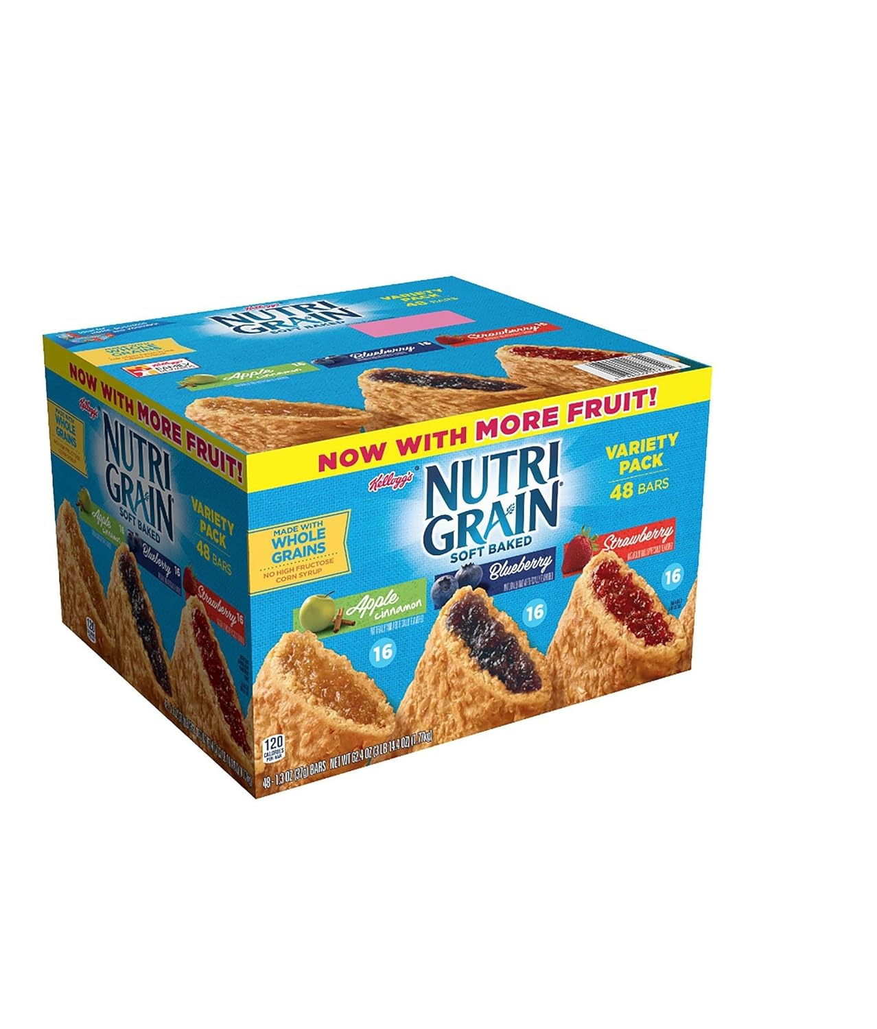 Nutri-Grain Soft Baked Breakfast Bars, Variety Pack