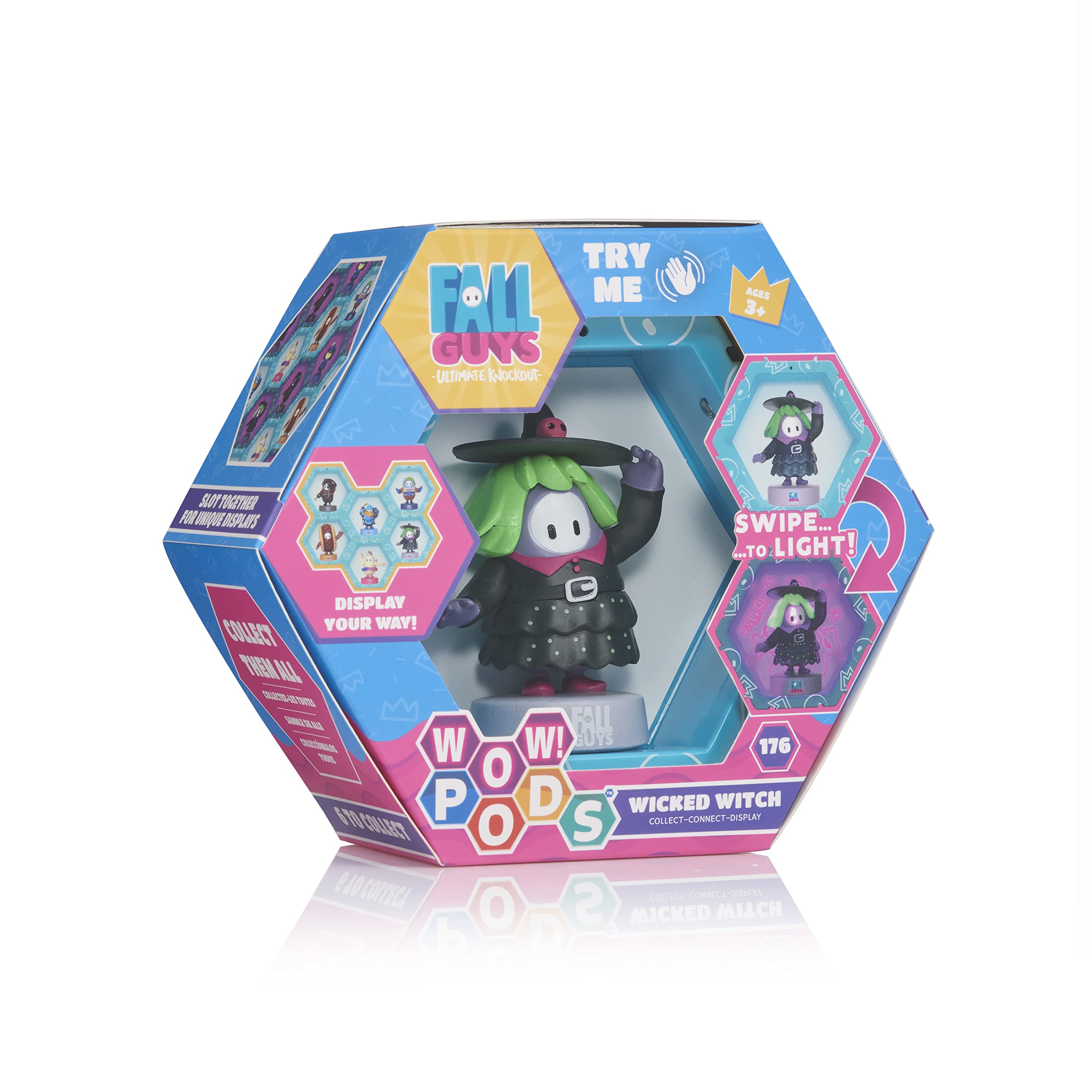 WOW! PODS Fall Guys: Ultimate Knockout - Wicked Witch Light-up Bobble-Head Figure | Official Merchandise, Collectibles, Toys and Gifts | For Fall Guys Fans โ image 1