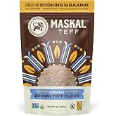 Maskal Teff Organic Brown Teff Flour, 14 Ounce