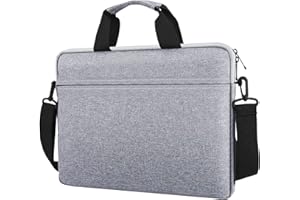 JOOEER Laptop Case Shoulder Bag for 14 Inch MacBook Pro, 15 Inch Macbook Pro/Air, 14-15 Inch Laptop Computer, Protective Poly