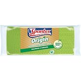Spontex Origin assorbigocce Biodegradable, Cellulose/Cotton, Green, 42 x 0.5 x 31 cm