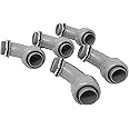 Sealproof 1-1/4-Inch 5 Pack Non-Metallic Liquid-Tight 90-Degree Conduit Connector Fitting, 1-1/4" Dia 5-Pack