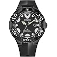 Citizen Men's Eco-Drive Special Edition Promaster Sea Orca Black Stainless Steel with Black Polyurethane Strap, ISO Compliant (Model: BN0235-01E)