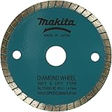 Makita 724950-8D 3-3/8-Inch Wet Cutting Diamond Saw Blade with 15-Millimeter Arbor for Cutting Stone or Masonry