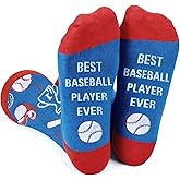 QONCV Baseball Gifts, Baseball Player Gifts for Men Woman Socks Appreciation Thank You Halloween Christmas Birthday Valentines Fathers Day Presents Accessories
