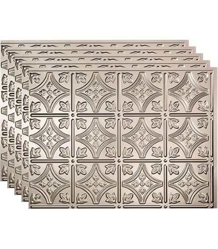 Panneau Mural Pour Salle De Bain - Carreaux à Demi-cercles Beige 200 X 70 Cm 97323725