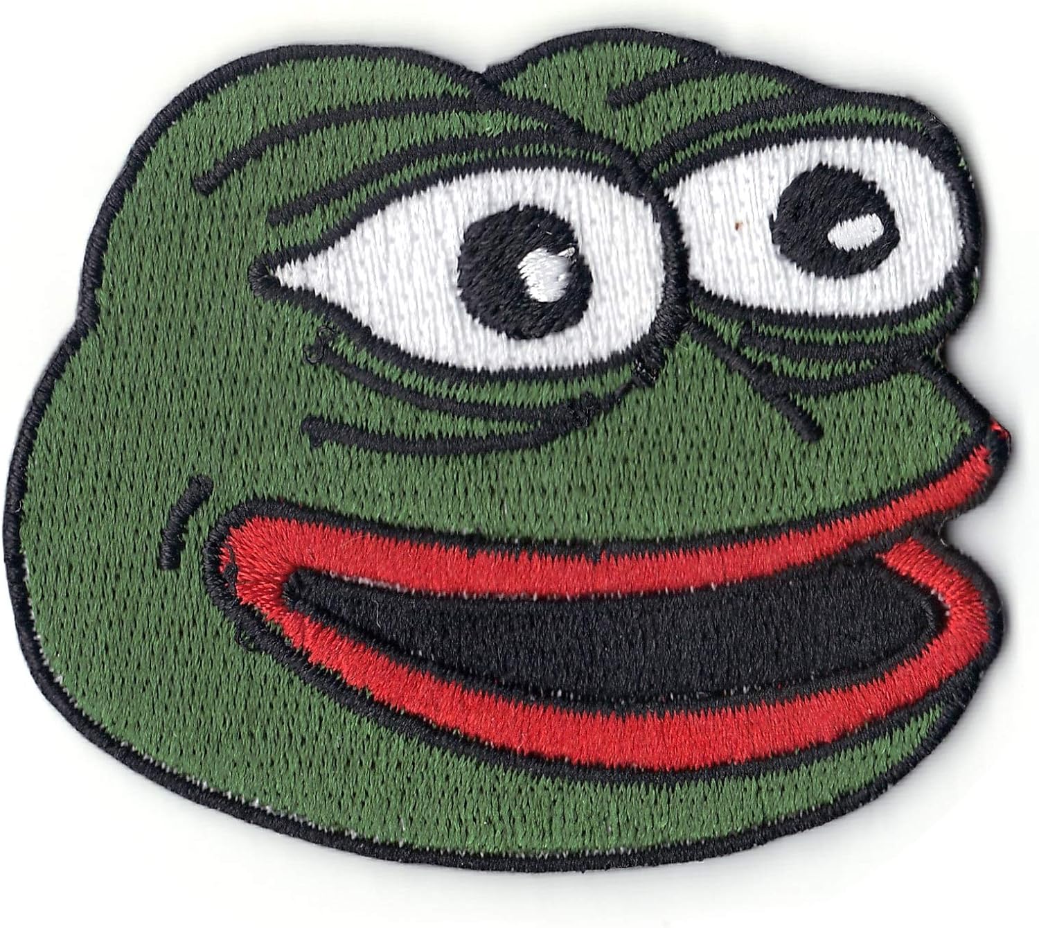 Téléchargement gratuit Images Amazon Com Happy Pepe Frog Iron On Meme Emoji Iron On Embroidered dernière salutations