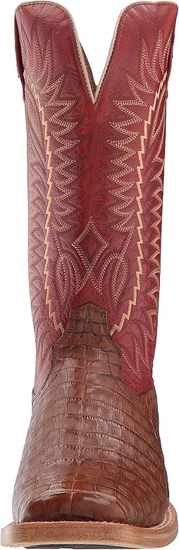 ariat gold buckle caiman