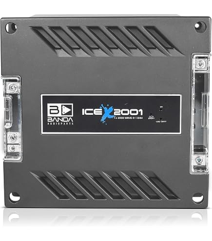 Amazon.com: Banda Ice X 3001-1 Channel 3000 Watts RMS 1 Ohm Car