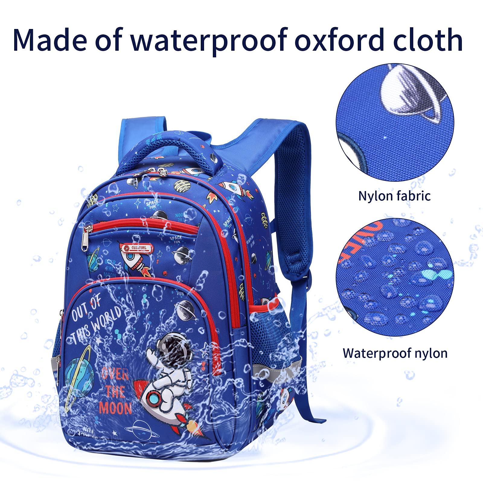 Cusangel Kids Backpack for Girls Preschool Elementary Kindergarten School Bag 15.6″ Multifunctional Cute Large Capacity
