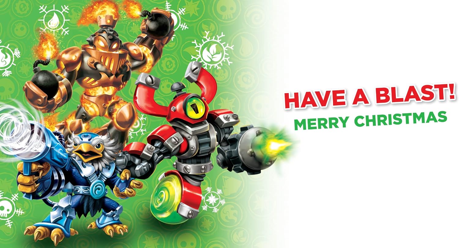 Skylanders Swap Force General Merry Christmas Greeting Card, Multicolor - Image 3