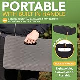 BLOSTM Thick Garden Kneeling Pad 2 Pack High Density Foam Two Textures view 4