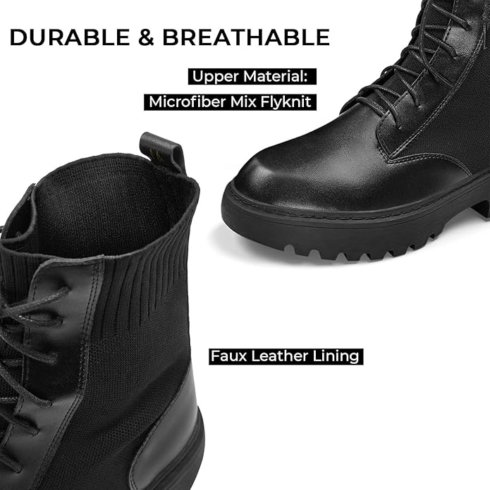 Seyafly Womens 8 Eye Combat Numeric_5
