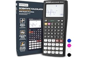 CATIGA Scientific Calculator with Graphic Functions, Multiple Modes with Intuitive Interface, Perfect for Beginner and Advanced Courses, High School or College, CS-121