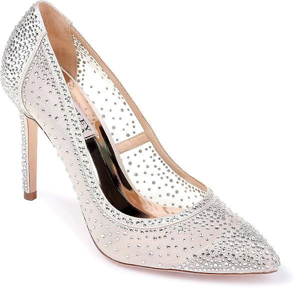 badgley mischka pointed toe pump