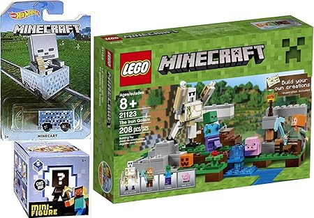 Amazon | LEGO Minecraft + Minecartホット 