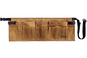 Readywares Waxed Canvas Waist Tool Apron/Waist Utility Apron/Carpenter Waist Apron