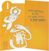 UK Greetings Marvel Spiderman 4th Birthday Card For Boys Badge Envelope view 2