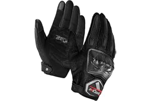 BORLENI Motorcycle Riding Gloves Touch Screen Full Finger Glove Motocross Road Racing Bike Outdoor Sports for Women Men