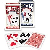 Bicycle Large Print Playing Cards (2-Pack)