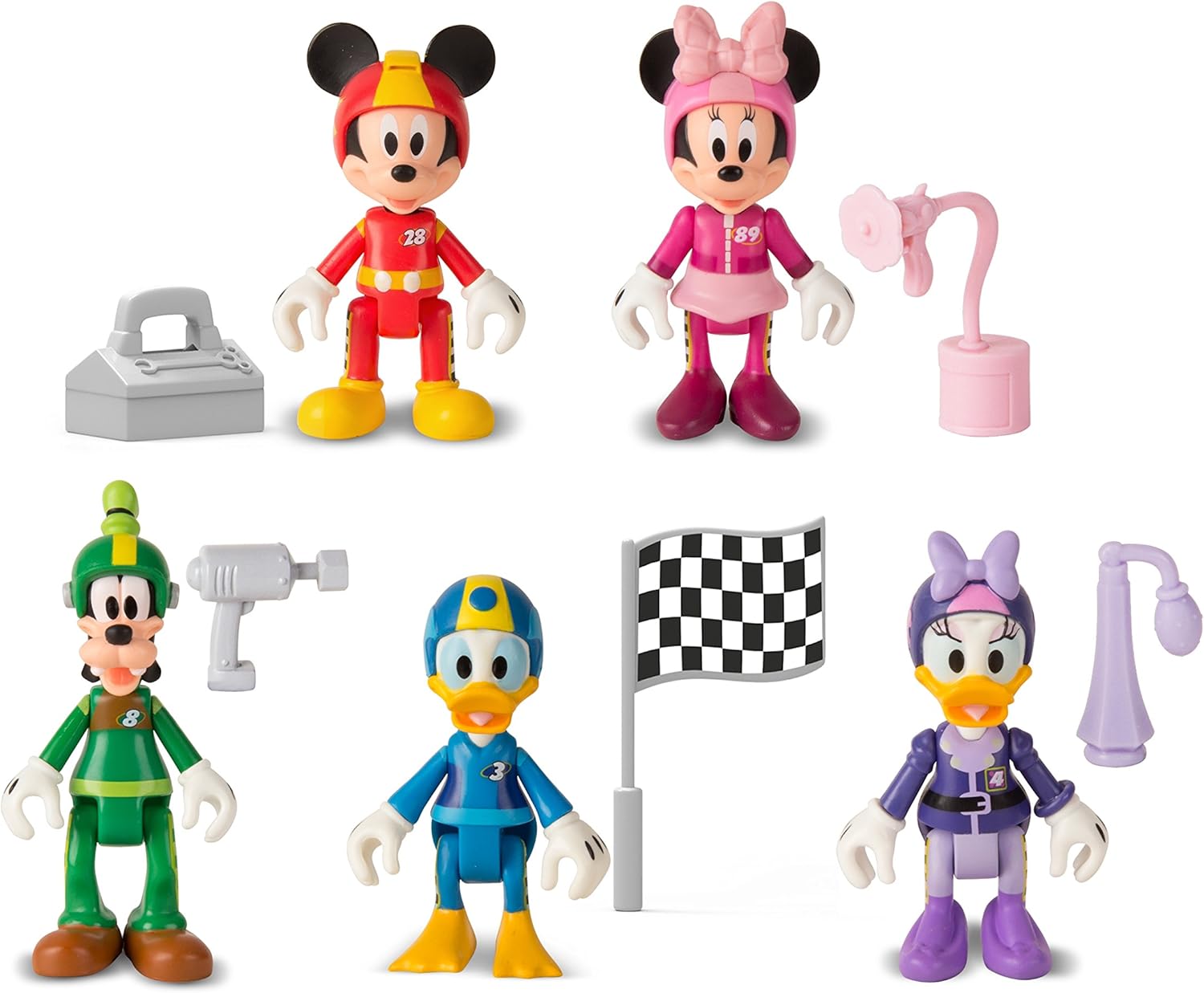 mickey and the roadster racers figurines