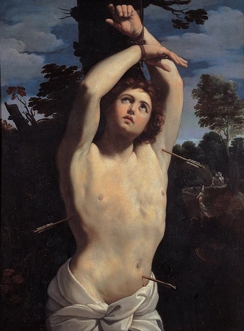 Amazon Gicleeキャンバス印刷 8 X 11インチ Saint Sebastian グイド レーニ Gc 0811 アートフレーム ポスター オンライン通販