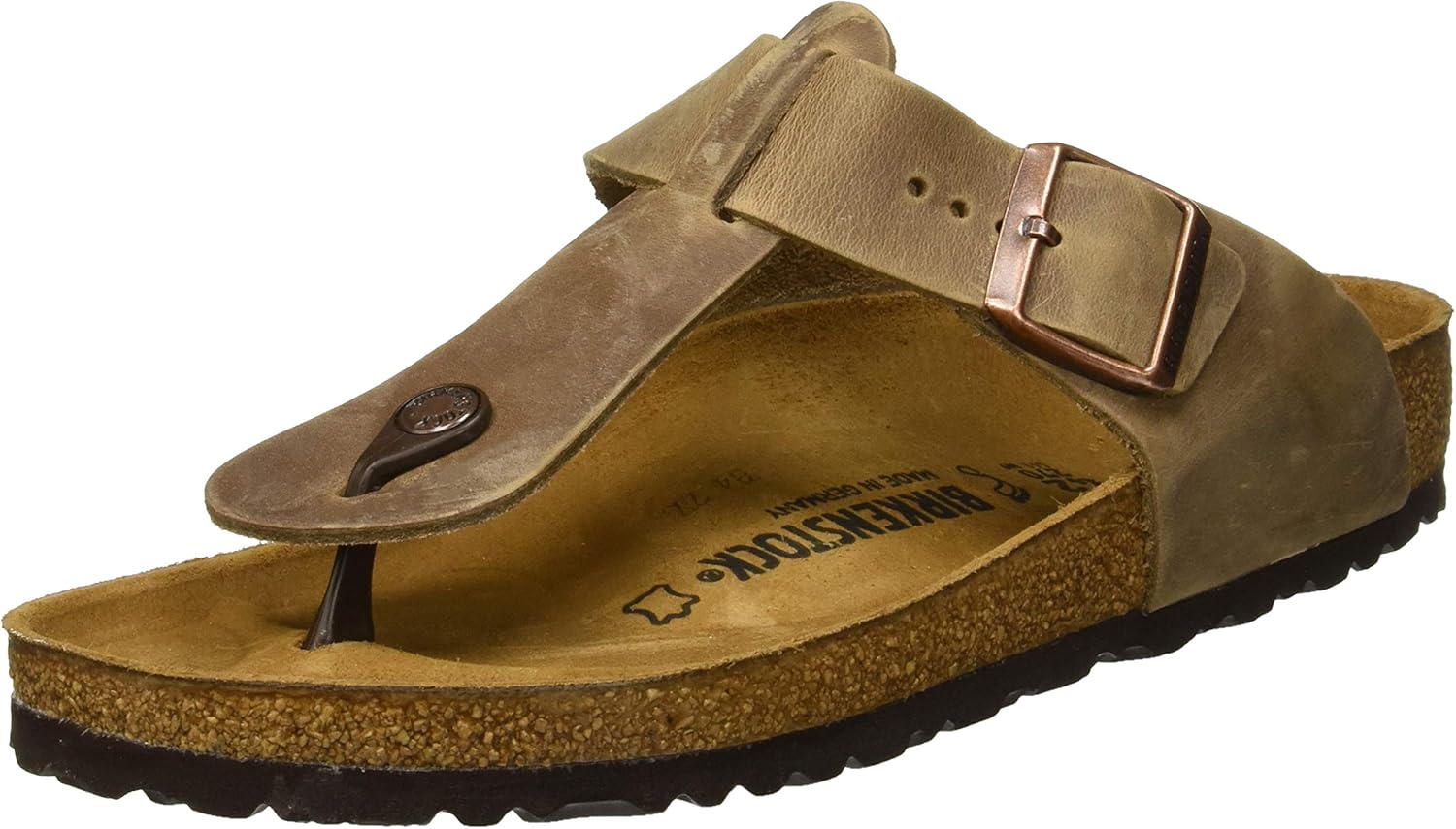 Birkenstock Medina, Men’s Flip Flop Flip Flops, Brown (Tabacco Brown