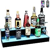 MESAILUP LED Lighted Liquor Bottle Display Shelf 24