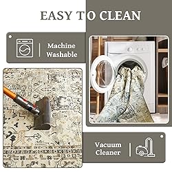 QD-Udreamy 6x9 Area Rugs - Machine Washable Area