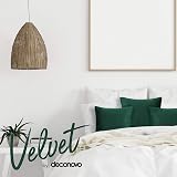 Deconovo Velvet Cushion Covers Set of 2 Emerald 30x50 cm 12x20 in view 5