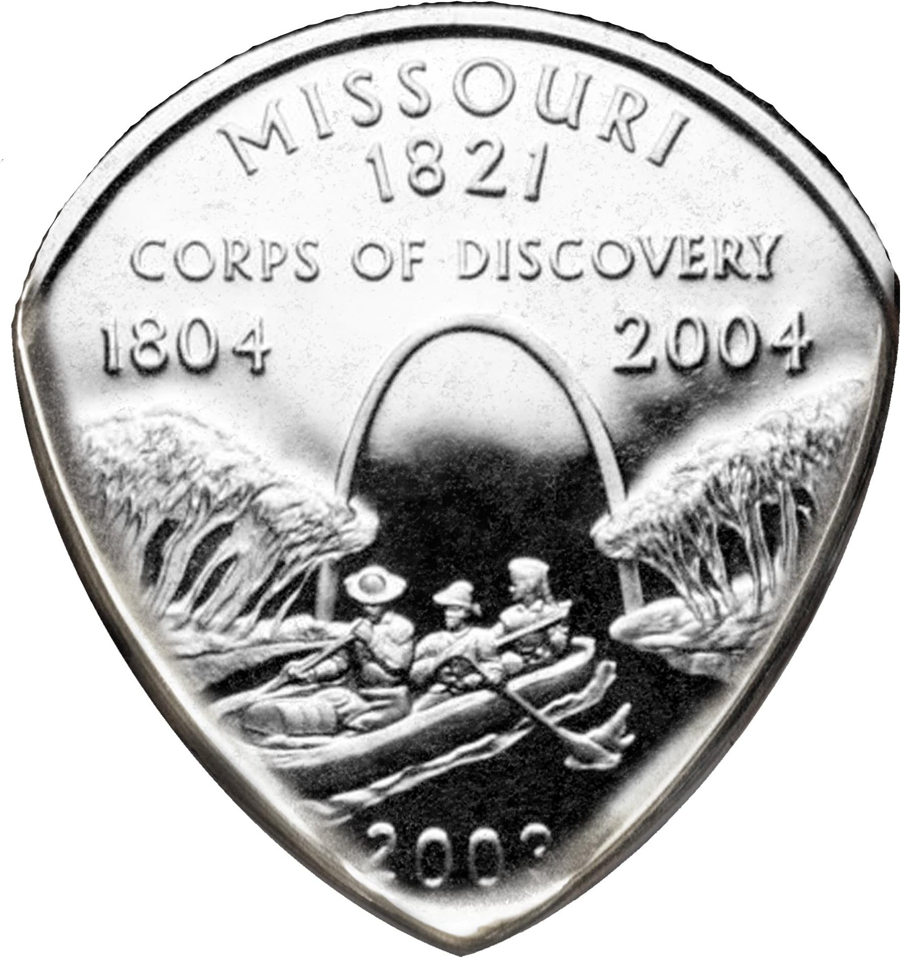 State Coin Guitar Pick (Missouri)