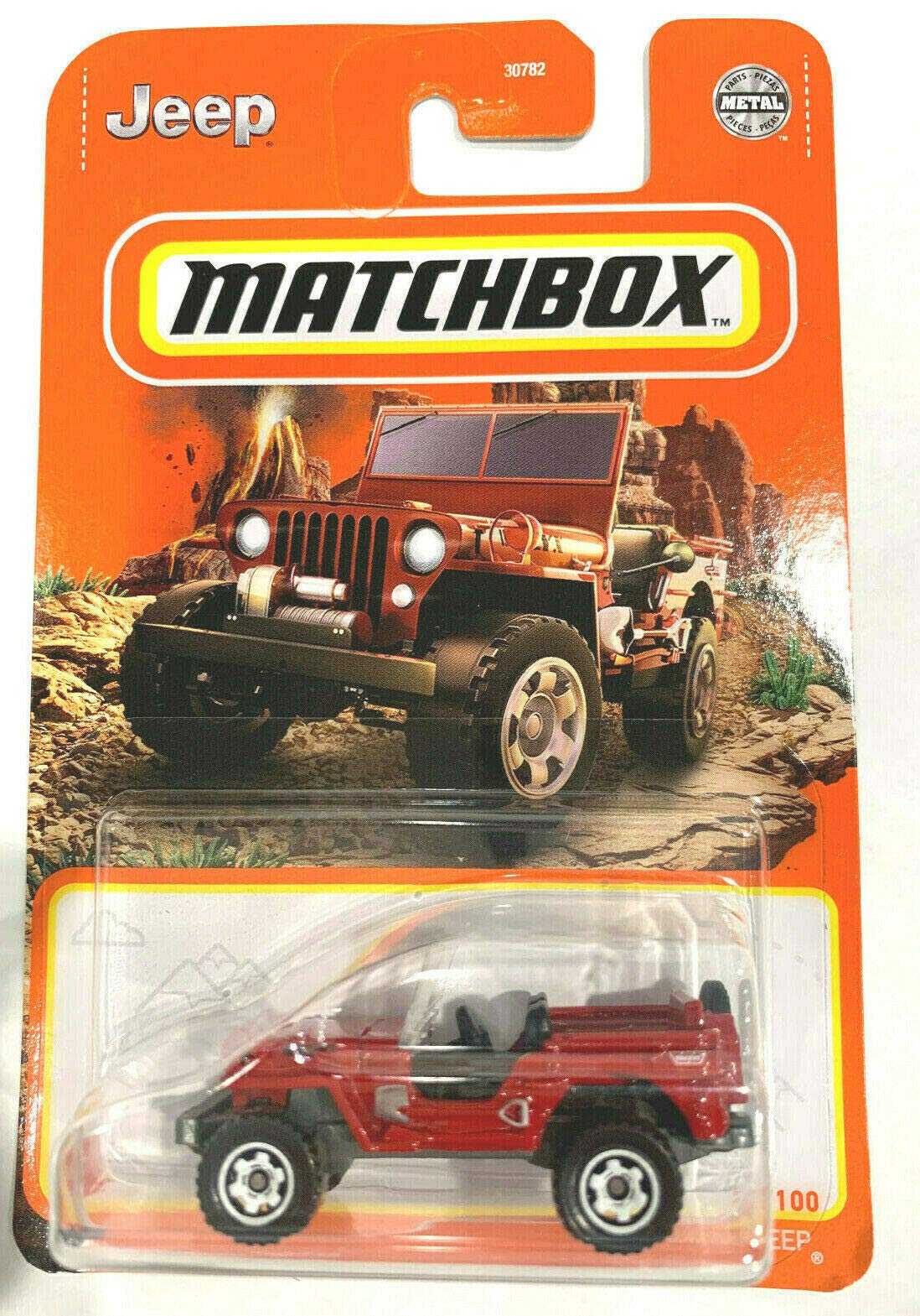Matchbox 1948 Willys 76/100 (red)