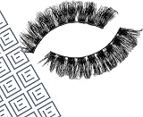 Eylure Volume Curl No. 111 False Eyelashes Fake Lashes Russian Style Wispy view 5