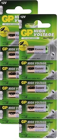 GP 23A / MN21 12 Volt (12v), 10 Stück Batterien Alkaline 23 AE 12 V