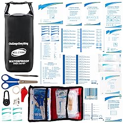 WELL-STRONG Waterproof First Aid Kit Roll Top Boat