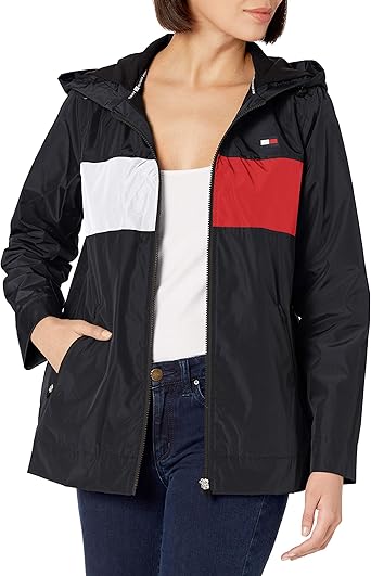 tommy hilfiger women's long jacket