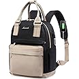 LOVEVOOK Mini Backpack for Women Stylish Waterproof Backpack Purse with USB Port, Cute Daypack for College Travel Party