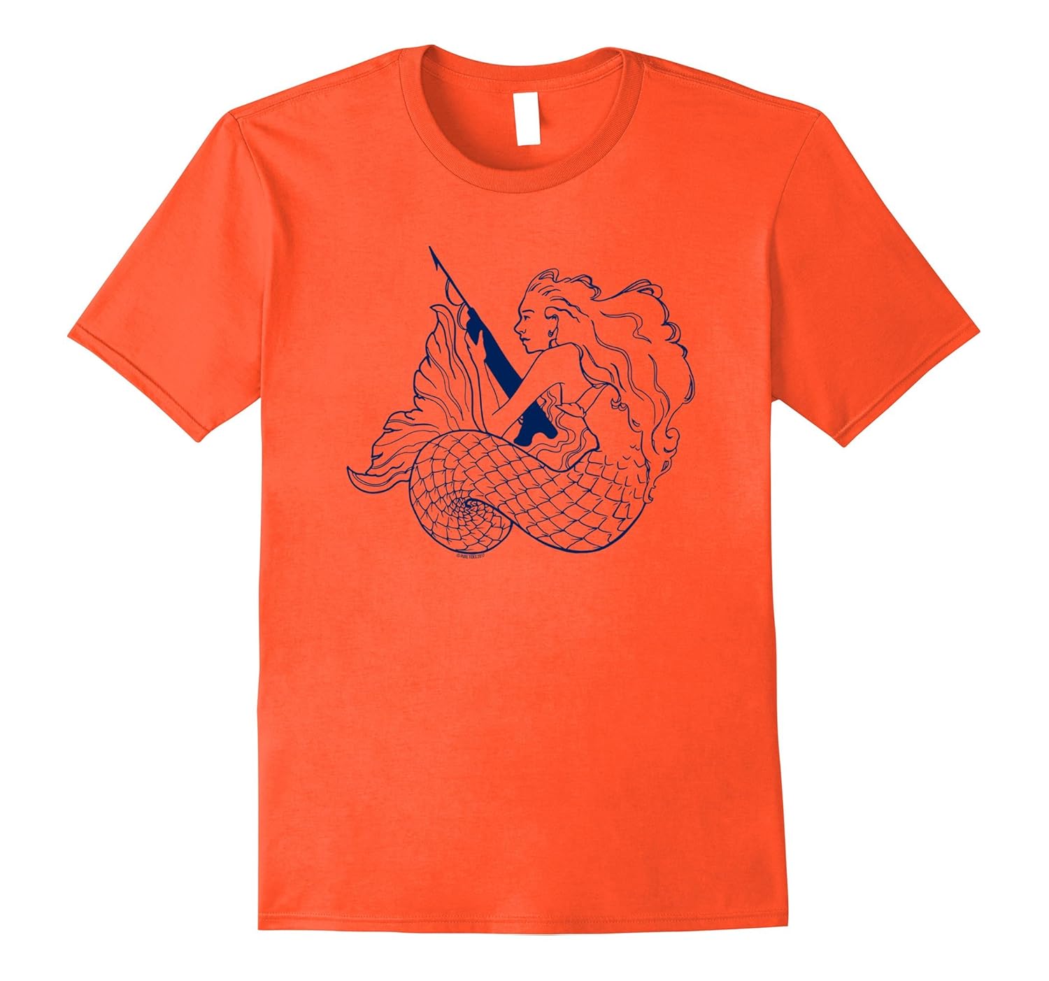 Spearfishing Mermaid TShirt Spearfishing Freediving TeeArt Artvinatee