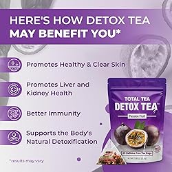 Total Tea SIimming Detox Tea Caffeine Free - 25 Day