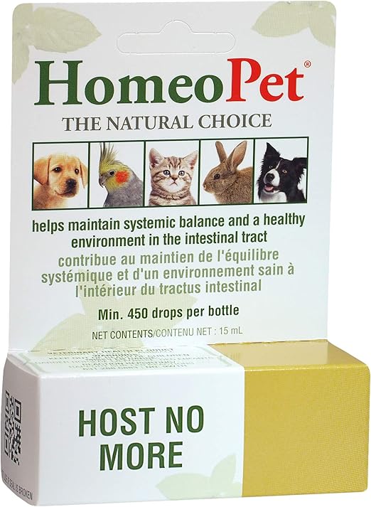 Homeopet 14807 Multi Species Host No More 15 Milliliters Amazon Ca Pet Supplies