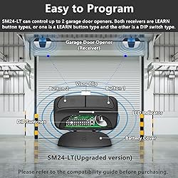 Universal 2-Button Garage Door Opener Remote, Works
