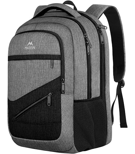 MATEIN Laptop Backpack 15.6 Inch, Personal Item Backpack Airport Approved