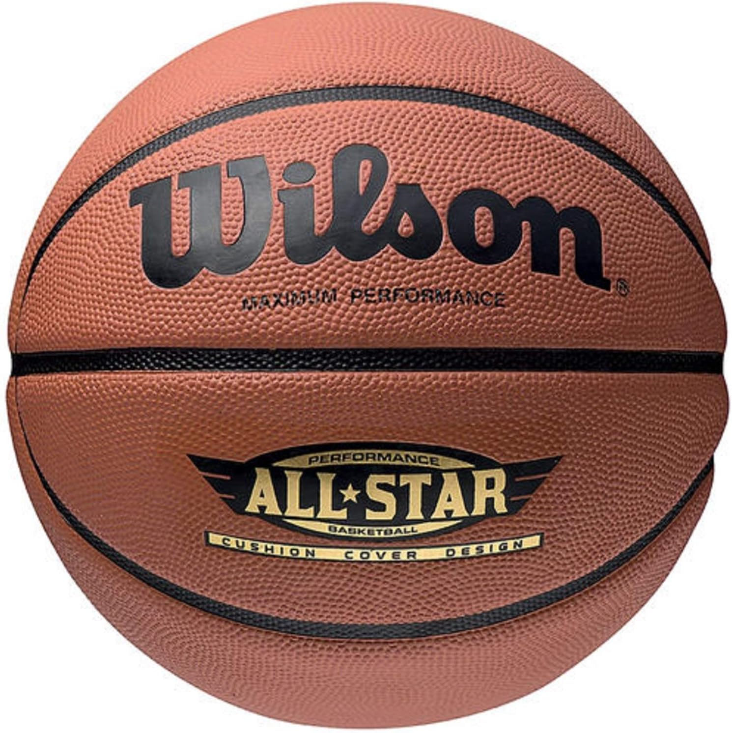 Wilson Performance All Star Balón, Unisex Adulto, marrón, 7 ...